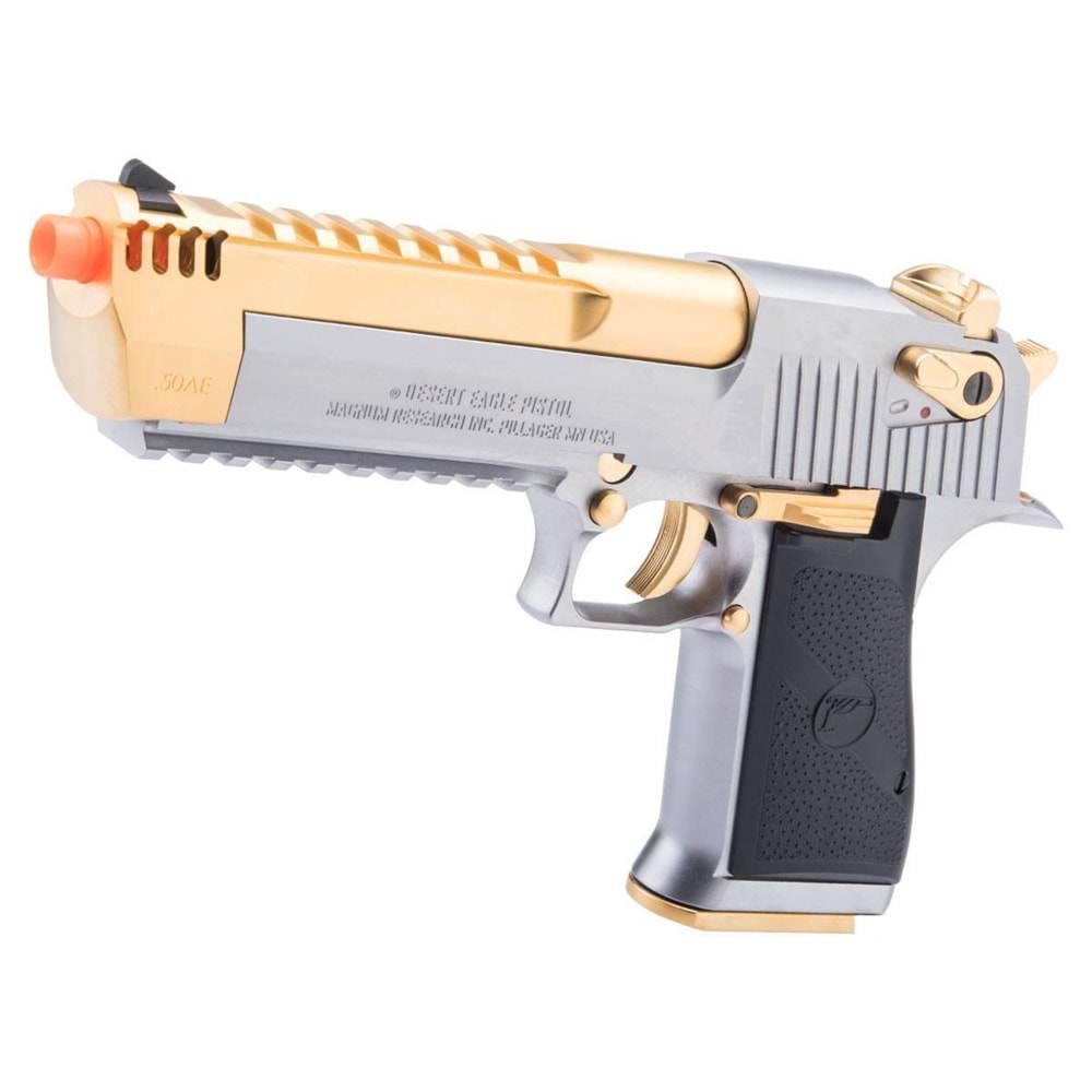 WE AW DESERT EAGLE L6 GOLD SILVER GAS GBB AIRSOFT TABANCA DE0205