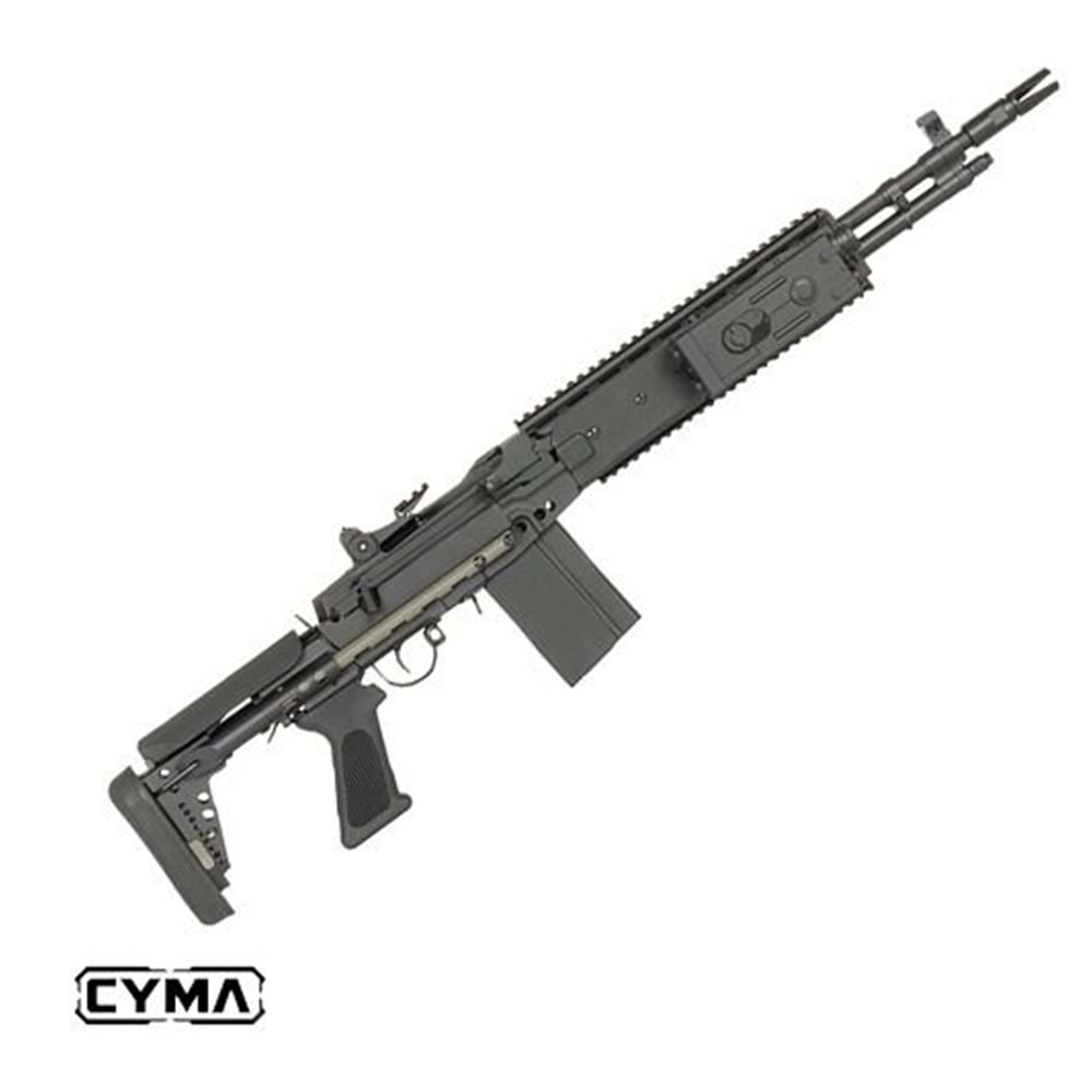 CYMA Full Metal M14 EBR BLACK Marksman Airsoft AEG EBR Dipçikli CM032G