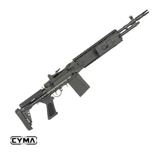 CYMA Full Metal M14 EBR BLACK Marksman Airsoft AEG EBR Dipçikli CM032G