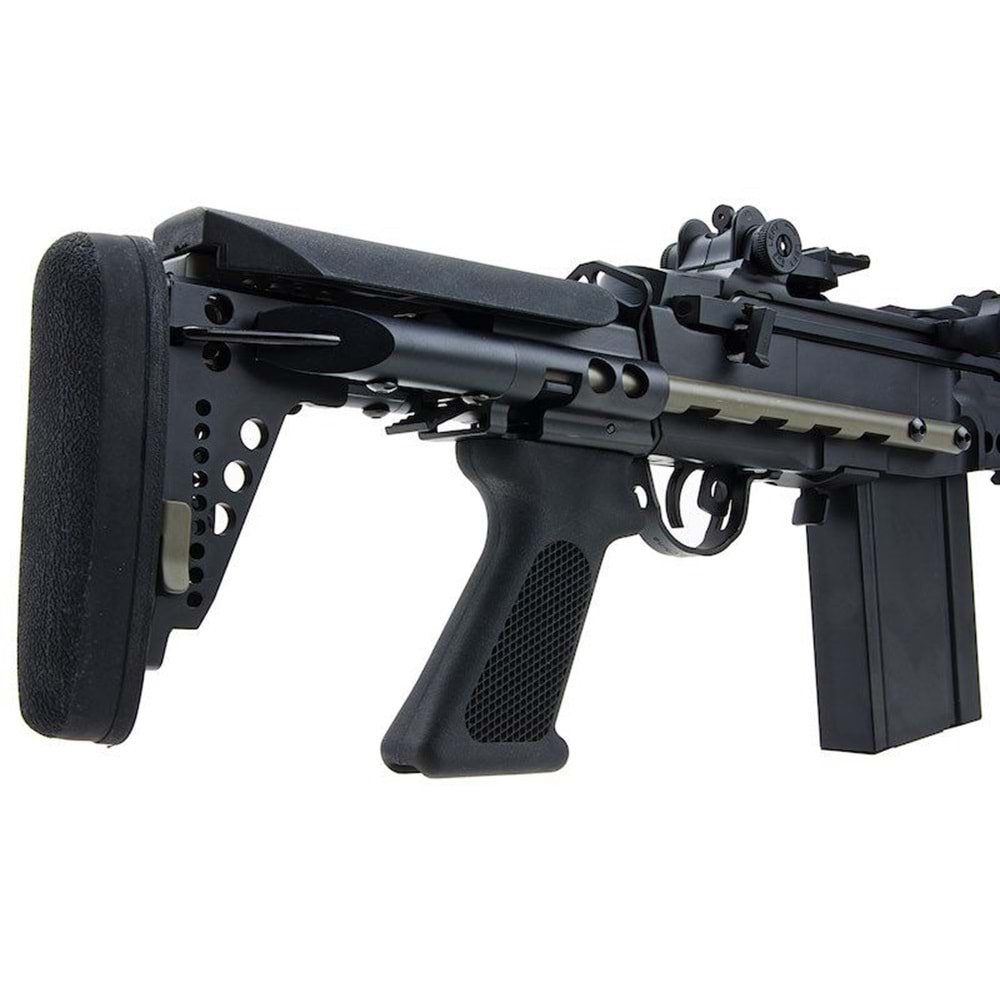 CYMA M14 EBR Black Marksman EBR Dipçikli Full Metal AEG Airsoft Tüfek