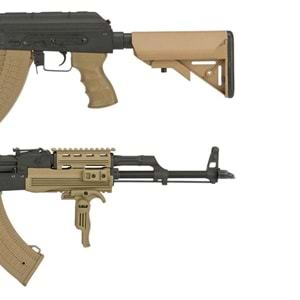 CYMA Field Ops Series AK74 Legionnaire Airsoft AEG Tüfek - Çöl Rengi