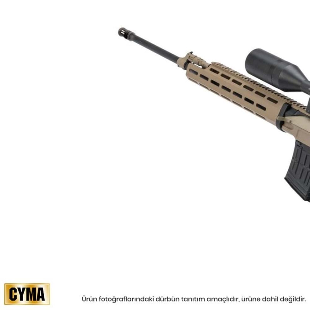 Cyma DMR Dragunov M-Lok TAN AEG Airsoft Sniper Tüfek