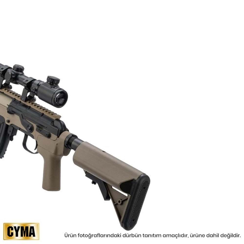 Cyma DMR Dragunov M-Lok TAN AEG Airsoft Sniper Tüfek