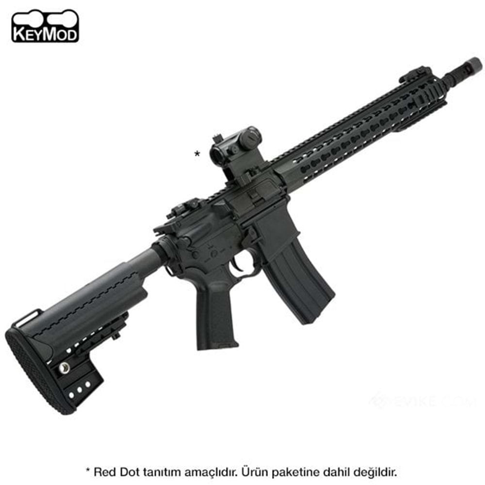 CYMA Sport Full Metal 14'' Keymod M4 AEG Airsoft Tüfek
