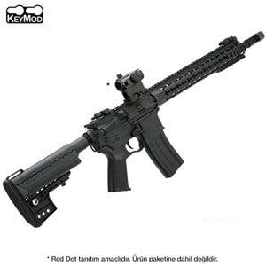 CYMA Sport Full Metal 14'' Keymod M4 AEG Airsoft Tüfek