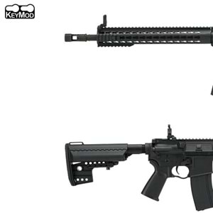 CYMA Sport Full Metal 14'' Keymod M4 AEG Airsoft Tüfek