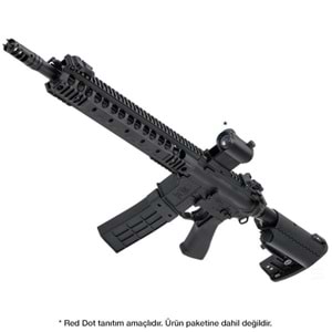 CYMA Sport 13'' UX Modüler Kundaklı Full Metal M4 AEG Airsoft Tüfek - Siyah