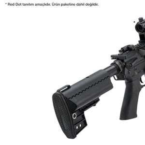 CYMA Sport 13'' UX Modüler Kundaklı Full Metal M4 AEG Airsoft Tüfek - Siyah