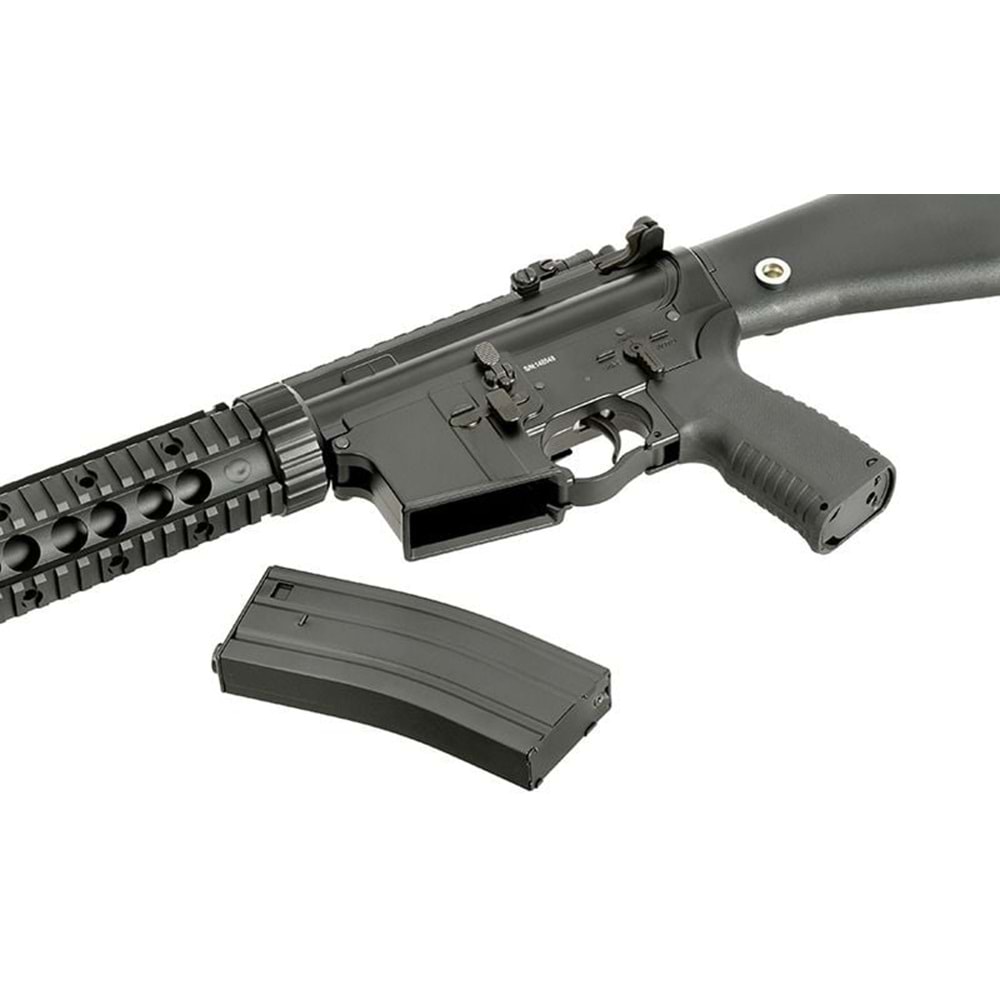 CYMA Full Metal MK12 SPR MOD.1 Sport (Siyah) Airsoft AEG Tüfek CM072-BJK