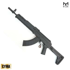 Cyma Magpul Zhukov Custom AK KT AEG Airsoft Tüfek (Siyah)