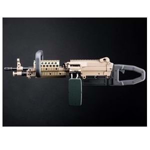 Mugen M249 MK46 TAN SAW Airsoft Makinalı Tüfek