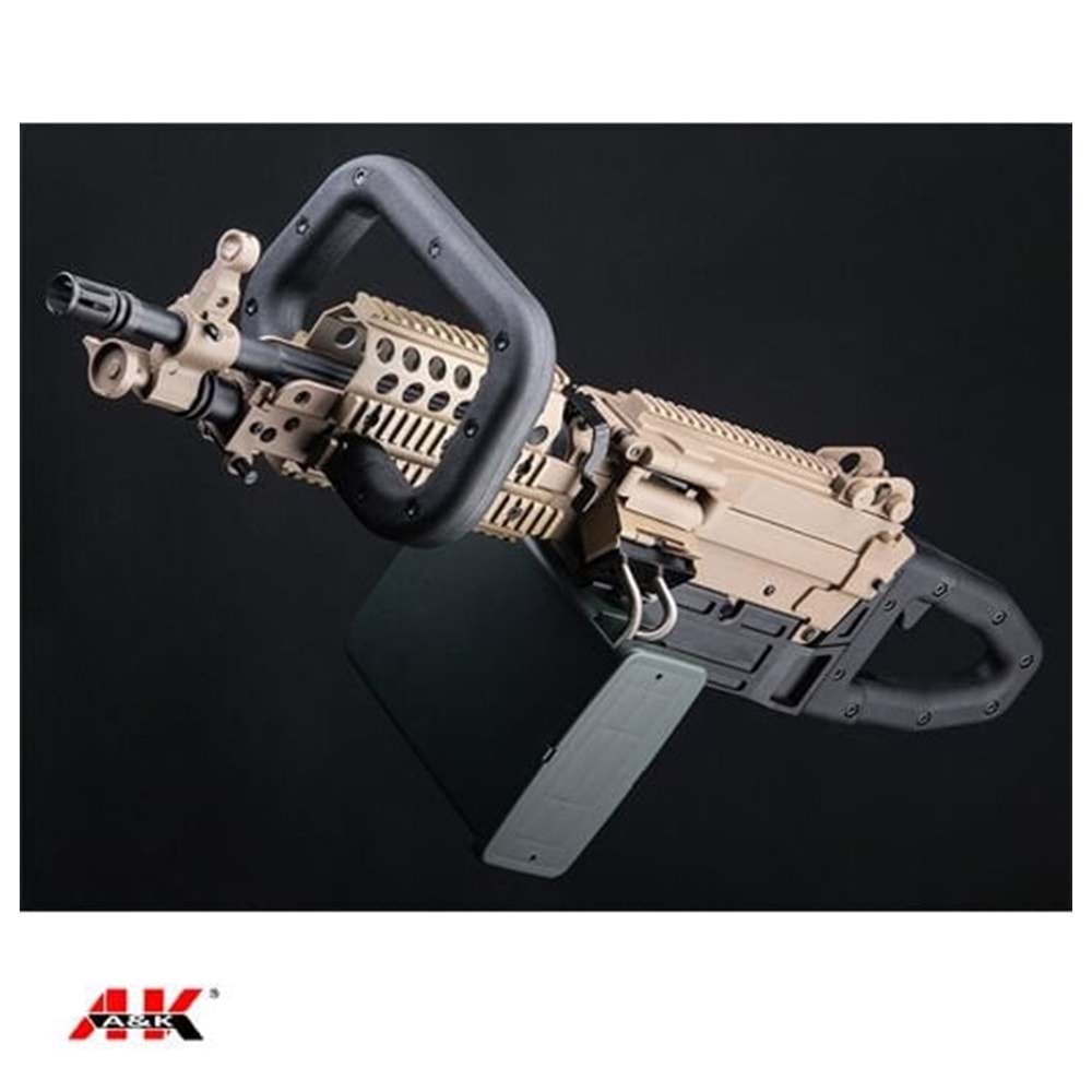 Mugen M249 MK46 TAN SAW Airsoft Makinalı Tüfek