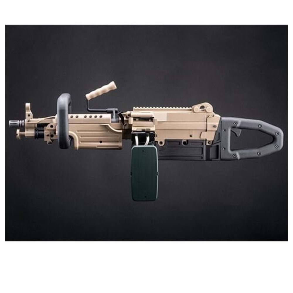 Mugen M249 Para TAN SAW Airsoft Makinalı Tüfek