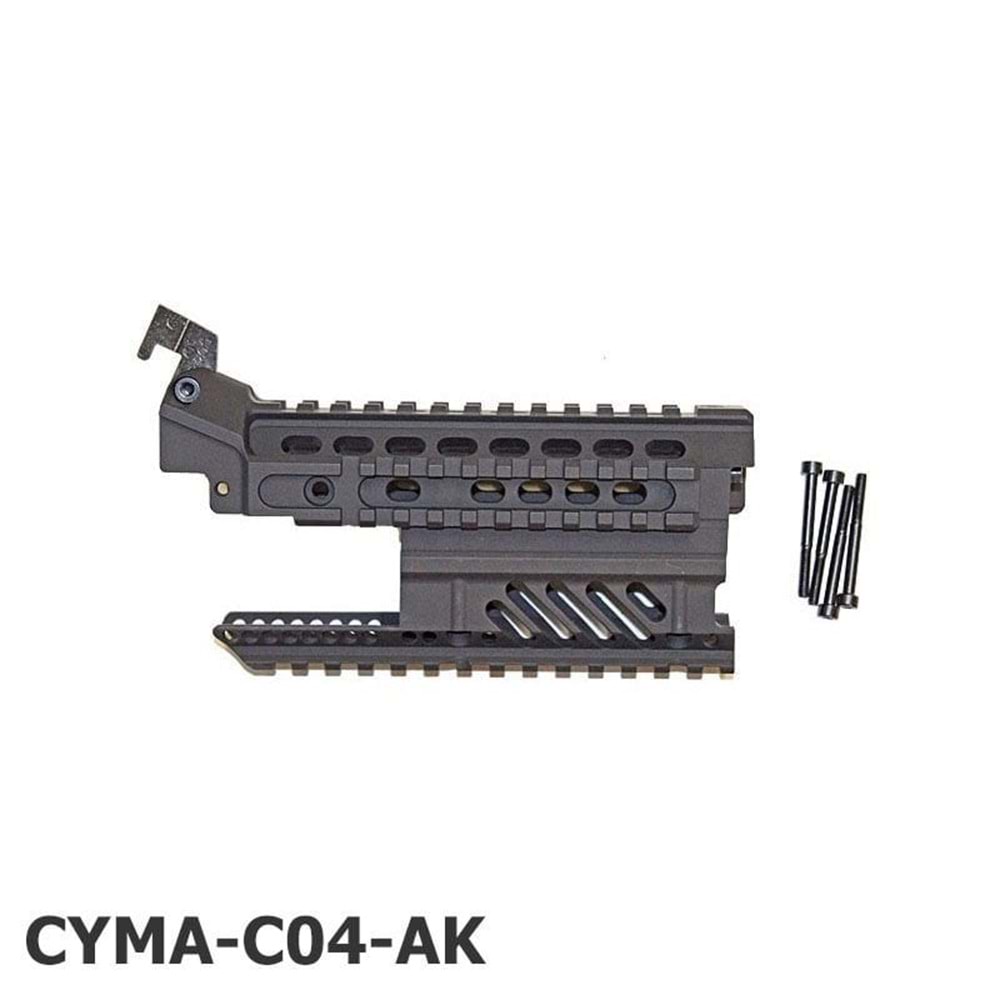 CYMA AK47 AK74 Kalashnikov Full Metal El Kundağı Seti 3Yön Aksesuar Rayı X47 (C04-AK)