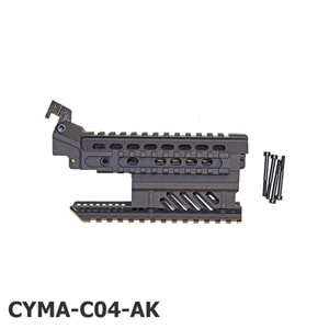 CYMA AK47 AK74 Kalashnikov Full Metal El Kundağı Seti 3Yön Aksesuar Rayı X47 (C04-AK)