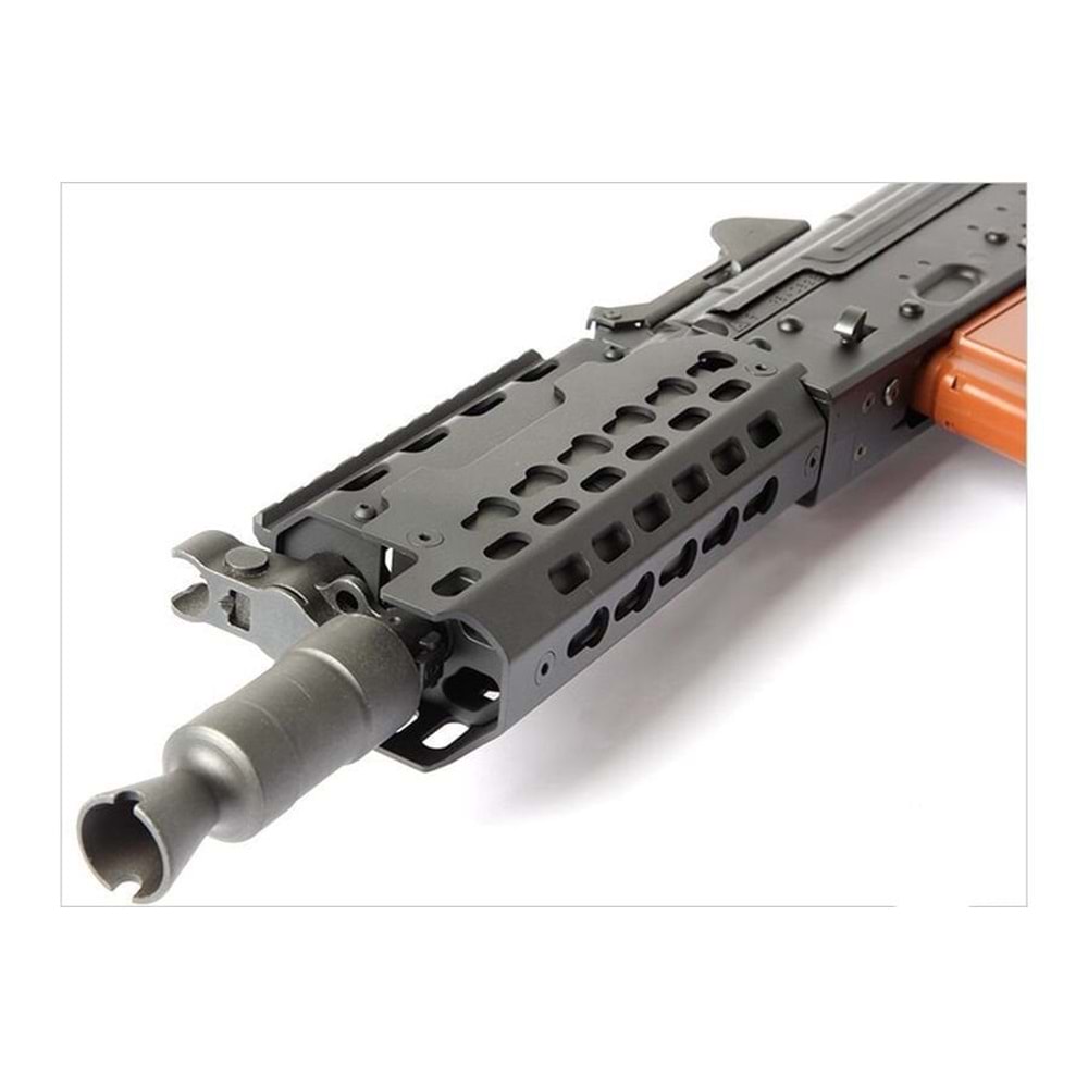 CYMA AKS74U Handguard El Kundağı Full Metal KeyMod Siyah (C226)