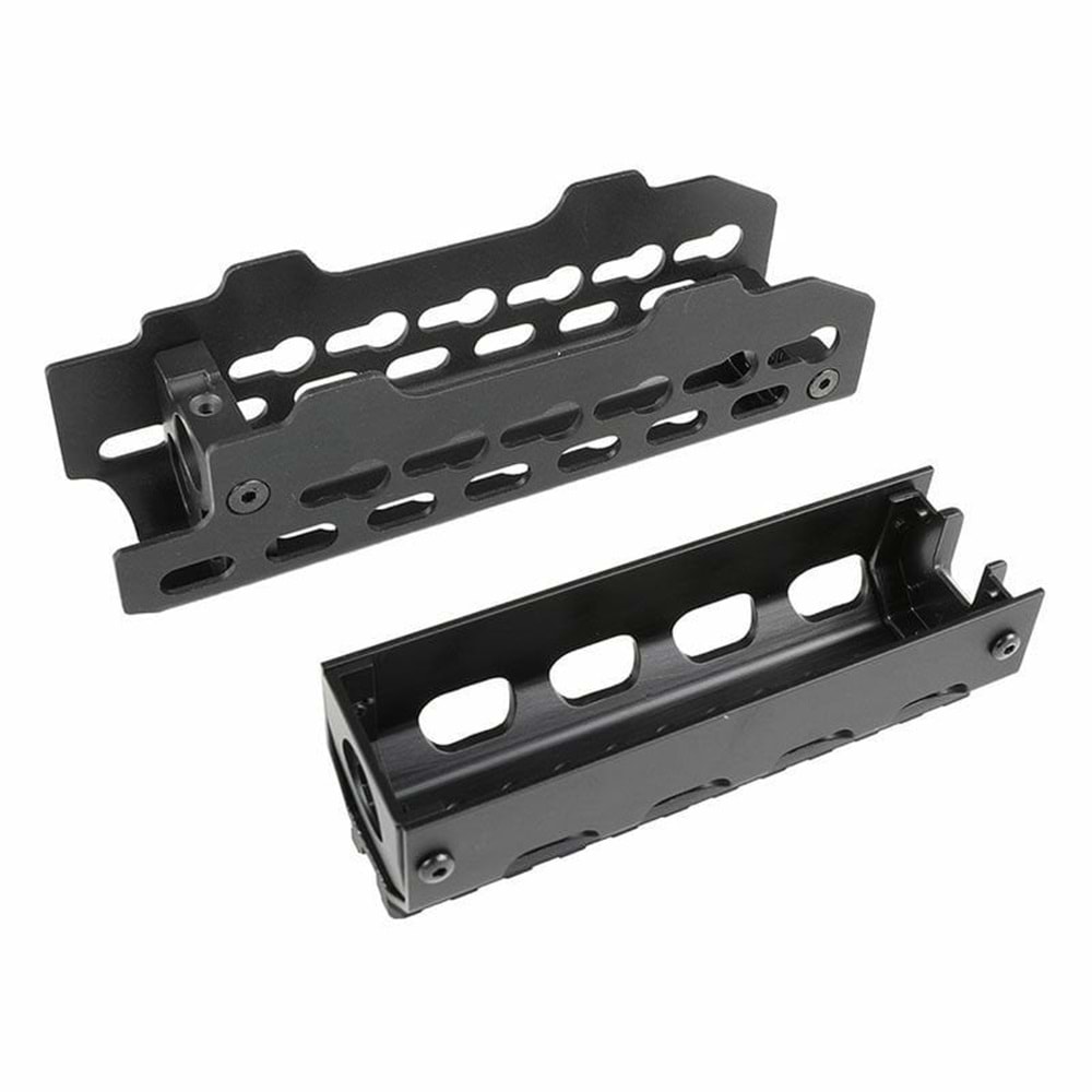 CYMA AKS74U Handguard El Kundağı Full Metal KeyMod Siyah (C226)