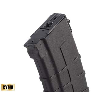 CYMA AK AEG 500BB Kapasiteli Hi-cap Şarjörü (Siyah)