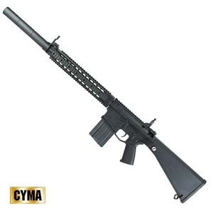 CYMA Platinum SR-25 QBS Airsoft AEG Nişancı Tüfeği - CM.098
