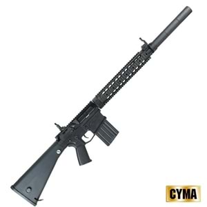 CYMA Platinum SR-25 QBS Airsoft AEG Nişancı Tüfeği - CM.098