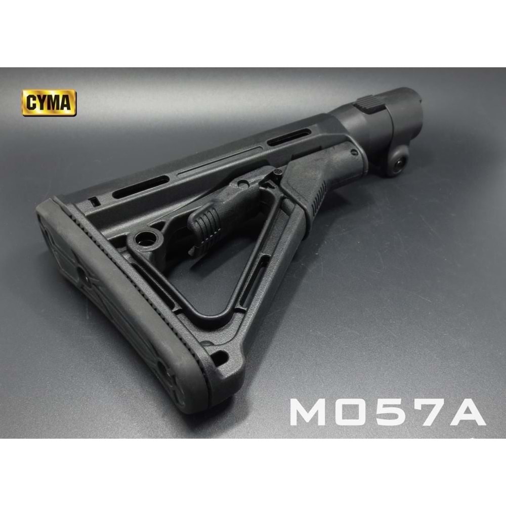 CYMA AK47 AK74 CTR Stock & 6 Pozisyon YANA KATLANIR Dipçik ve Dipçik Tüpü Seti M057A