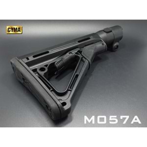 CYMA AK47 AK74 CTR Stock & 6 Pozisyon YANA KATLANIR Dipçik ve Dipçik Tüpü Seti M057A