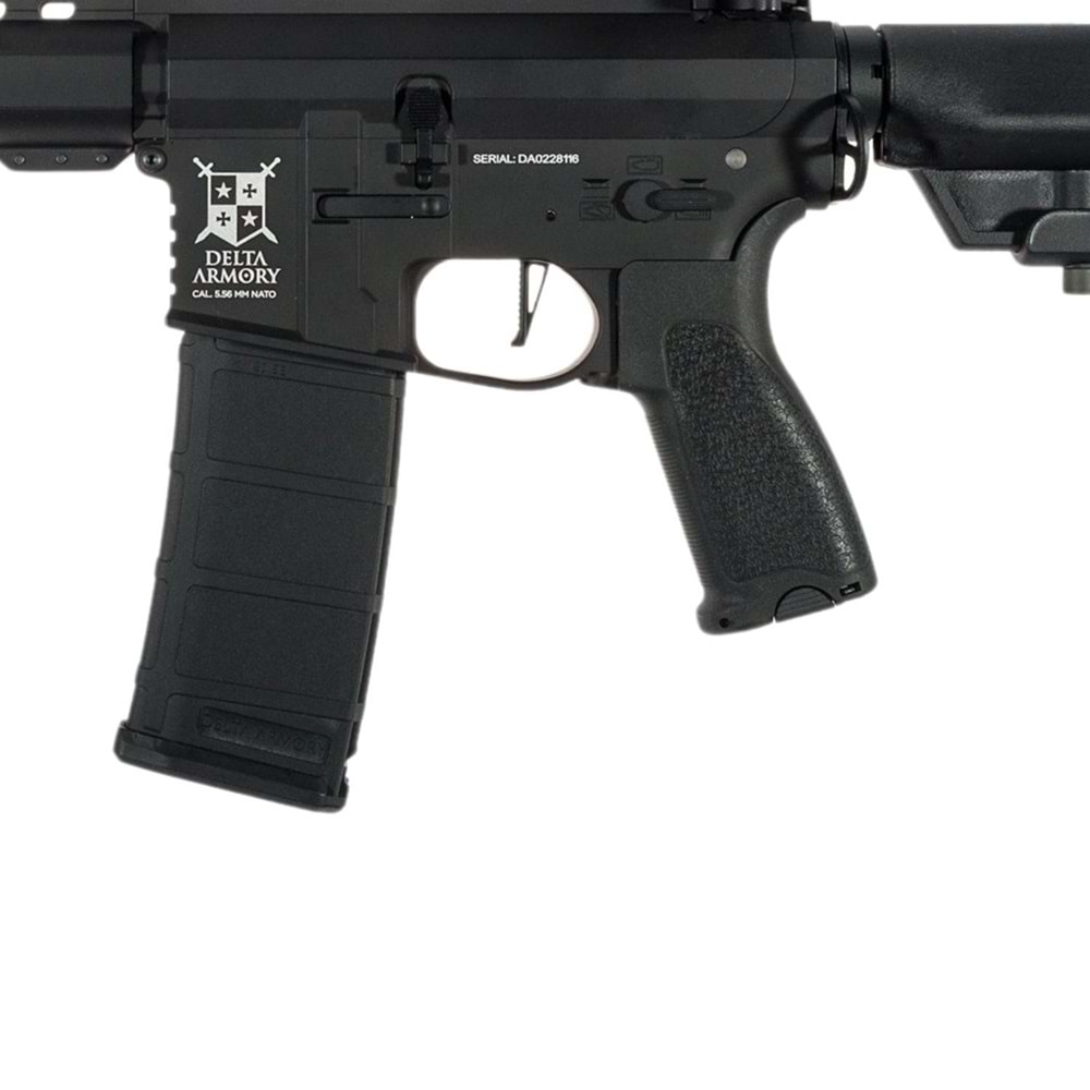 Delta Armory Airsoft AR15 SilentOps DMR ALPHA ETU Tüfek Siyah