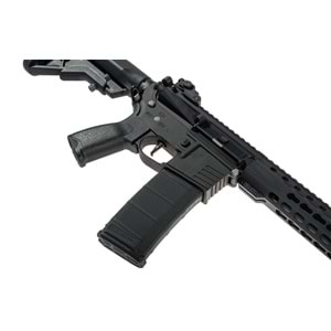 Delta Armory Airsoft AR15 SilentOps DMR ALPHA ETU Tüfek Siyah