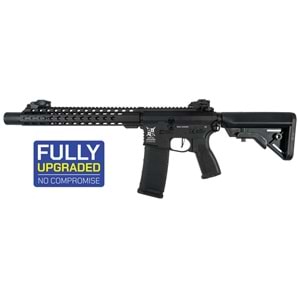 Delta Armory Airsoft AR15 SilentOps DMR ALPHA ETU Tüfek Siyah