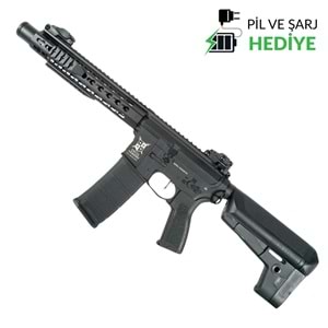 Delta Armory AR15 KeyMod 10” BRAVO PIL SARJ SET Airsoft Tüfek / Siyah DA-B06