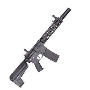 Delta Armory AR15 SilentOps 9'' BRAVO Airsoft Tüfek / Siyah DA-B08