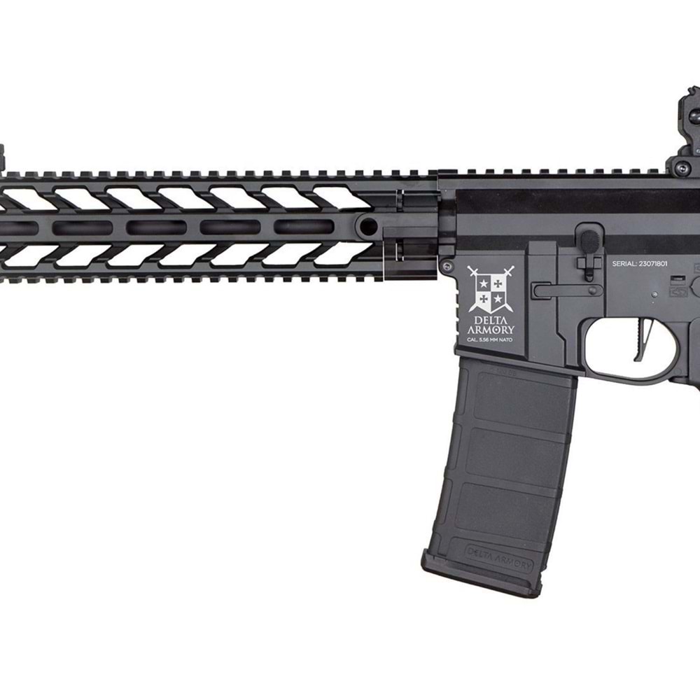 Delta Armory AR15 M-LOK LONG BRAVO PIL SARJ SET Airsoft Tüfek / Siyah DA-B11