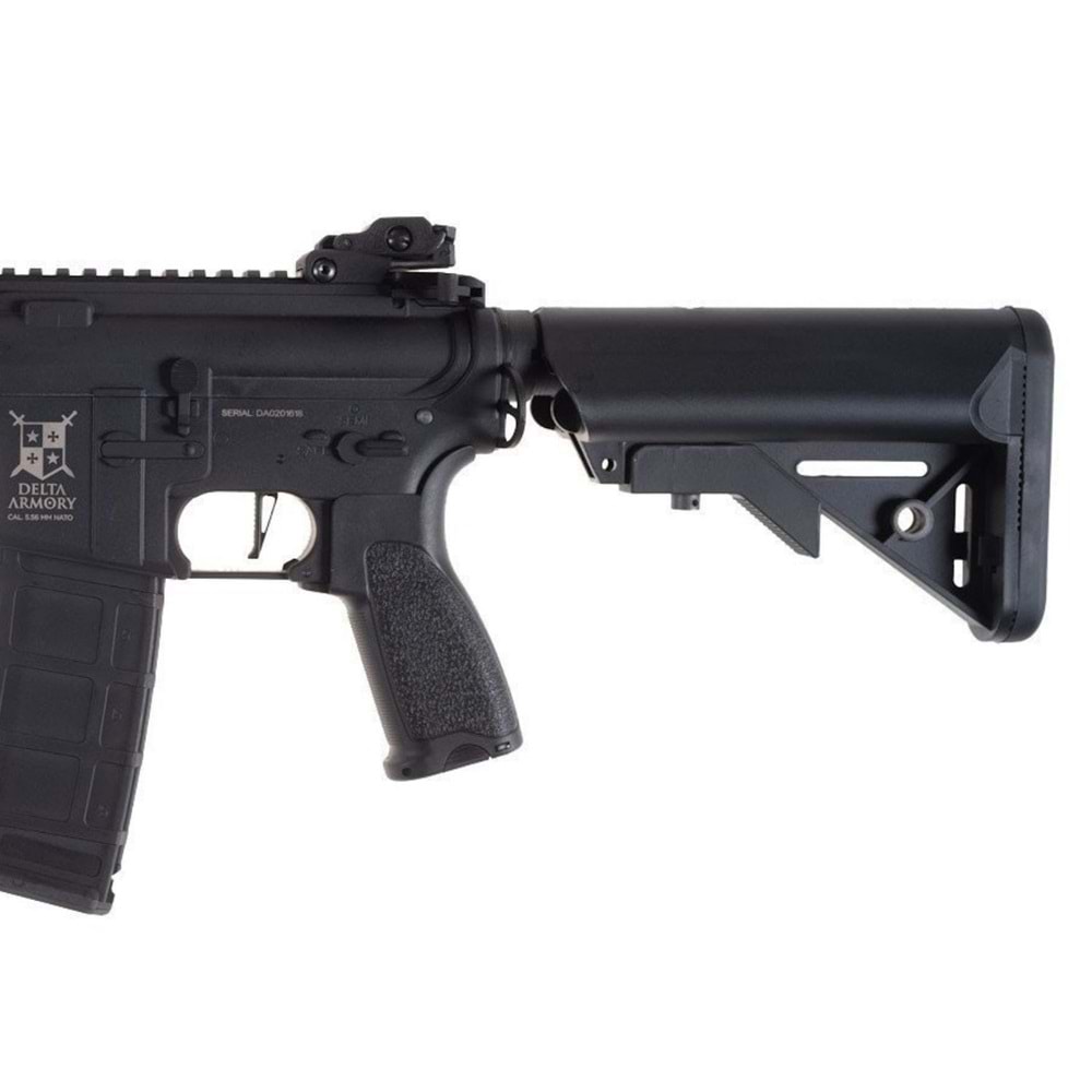Delta Armory AR15 LA 16,2” BRAVO PIL ŞARJ SET Airsoft Tüfek / Siyah DA-B12
