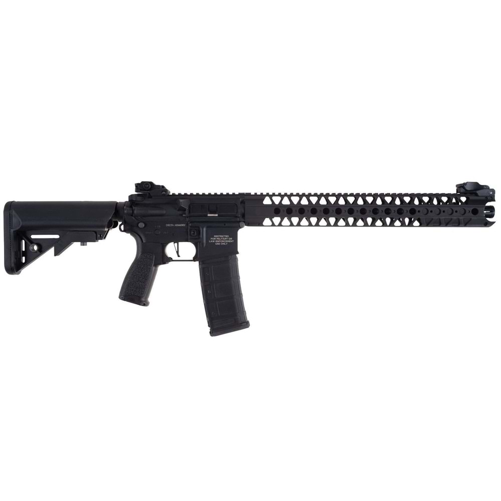 Delta Armory AR15 LA 16,2” BRAVO PIL ŞARJ SET Airsoft Tüfek / Siyah DA-B12