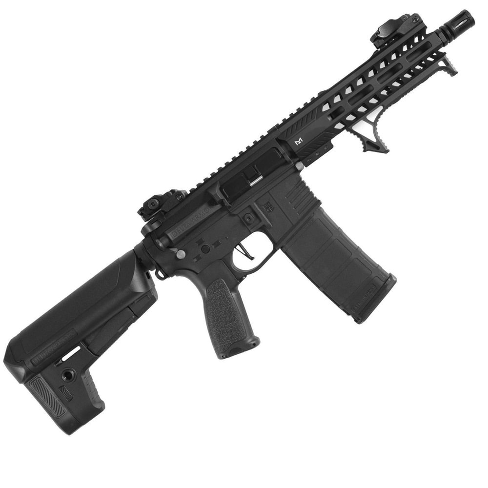 Delta Armory AR15 M-Lok Short BRAVO Siyah AEG Airsoft Tüfek / Pil Şarj Setli