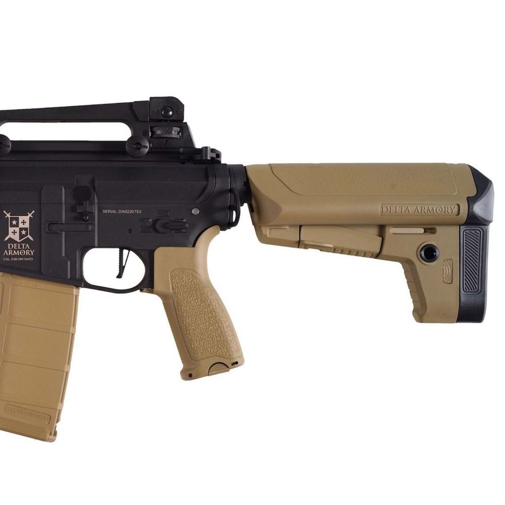 Delta Armory AR15 Classic Charlie PIL ŞARJ SET Airsoft Tüfek / Half Tan DA-C01-HT