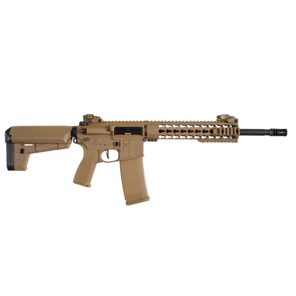 Delta Armory M4 AR15 KeyMod 10'' Charlie Pil ŞARJ SET Airsoft Tüfek FULL TAN / DA-C04-FT