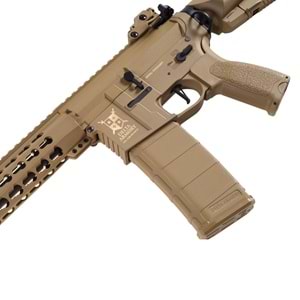 Delta Armory M4 AR15 KeyMod 10'' Charlie Pil ŞARJ SET Airsoft Tüfek FULL TAN / DA-C04-FT