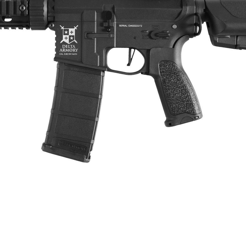 Delta Armory AR15 SilentOps 9” Charlie PiL ŞARJ SET Airsoft Tüfek / Siyah DA-C06