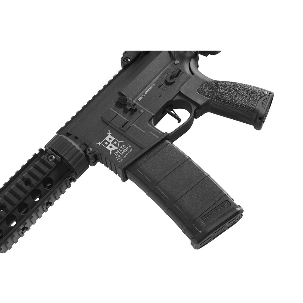 Delta Armory AR15 SilentOps 9” Charlie PiL ŞARJ SET Airsoft Tüfek / Siyah DA-C06