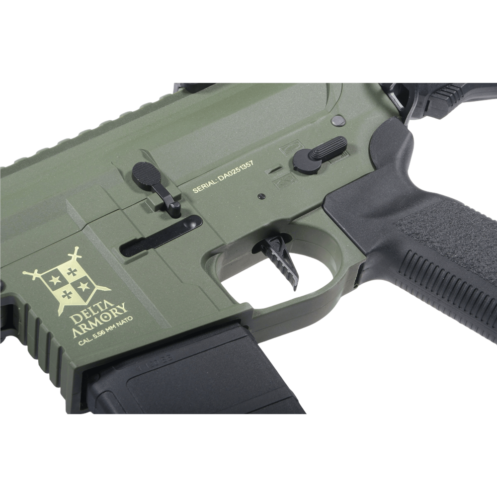 Delta Armory M4 AR15 MLOK SilentOps 10'' Charlie EAGLE HAKİ DA-C11-OLV-EGL