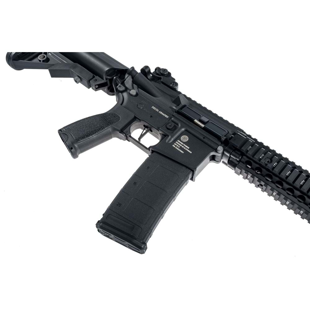 Delta Armory Grand Power MK18 BRAVO PIL SARJ SET Airsoft Tüfek / Siyah DA-GP-B15