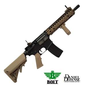 BOLT DANIEL DEFENSE LISANSLI DD MK18 MOD1 BRSS TEPMELI Airsoft Tüfek - TAN