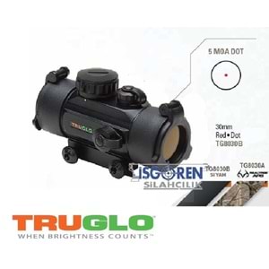 KIRMIZI REDDOT TRUGLO TG8030DB 30mm Siyah 5MOA