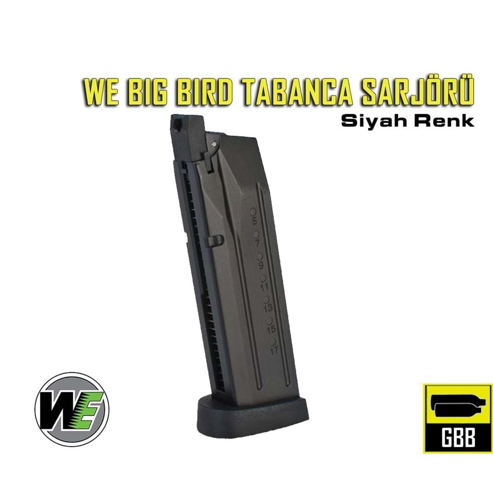WE Big Bird Airsoft Tabanca Şarjörü