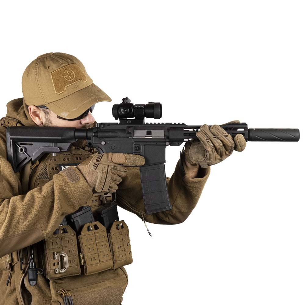 Novritsch Integrated Pipe Fluted Supressor / Airsoft Susturucu E179F-B