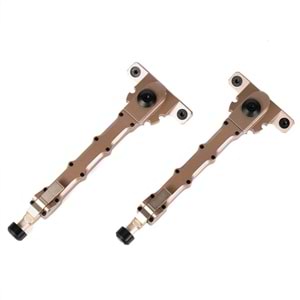 Novritsch MLOK raylı tüfekler için YAN BIPOD FDE ÇÖL RENGI E223FD