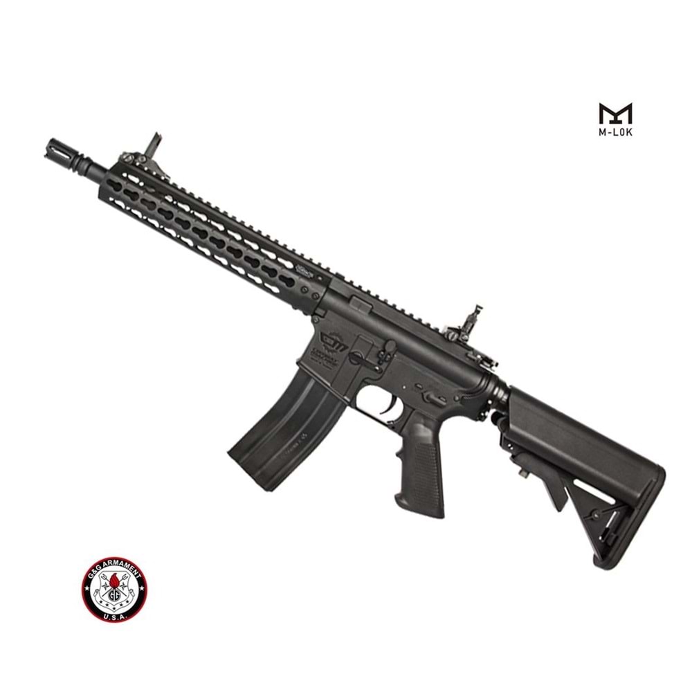 CM15 KR-Carbine 10''Namlu AEG Airsoft Tüfek - Siyah