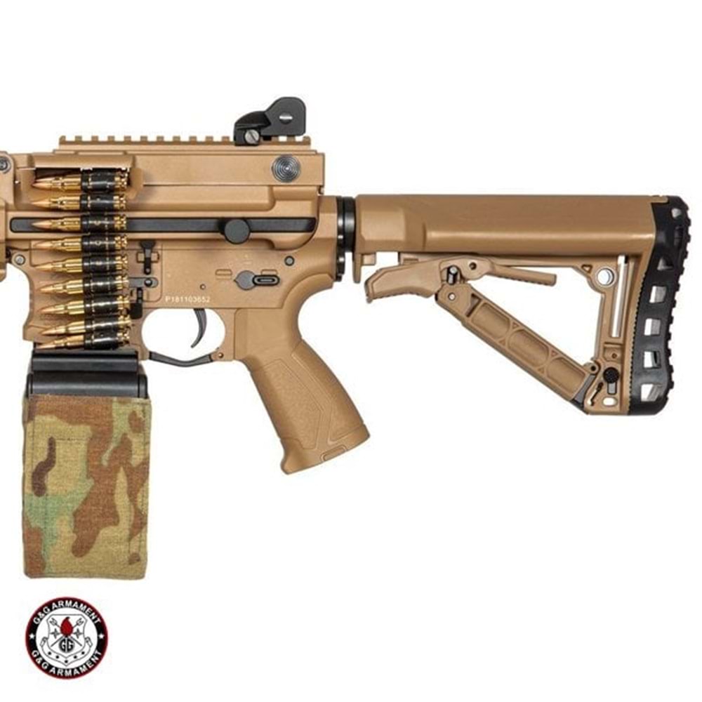GG LMG TAN AIRSOFT AEG MAKINALI TÜFEK