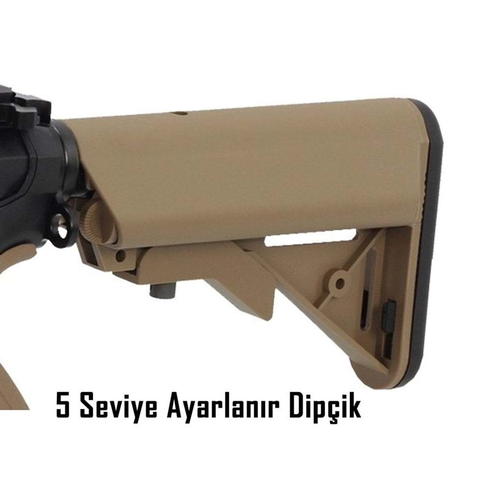 GG CM16 Raider 2.0 Aeg Airsoft Tüfek - DESERT YENI VERSIYON